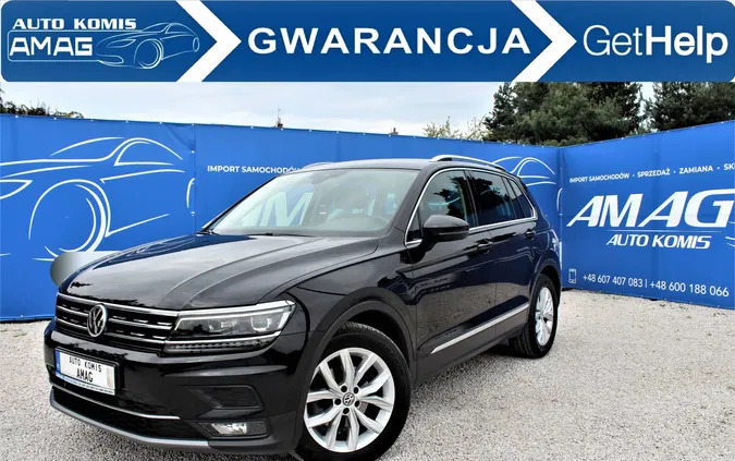 volkswagen tiguan sulejów Volkswagen Tiguan cena 99500 przebieg: 58943, rok produkcji 2018 z Sulejów